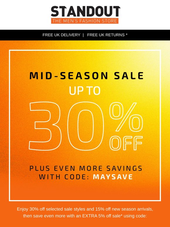 Looks Under £30 + Extra Savings Inside