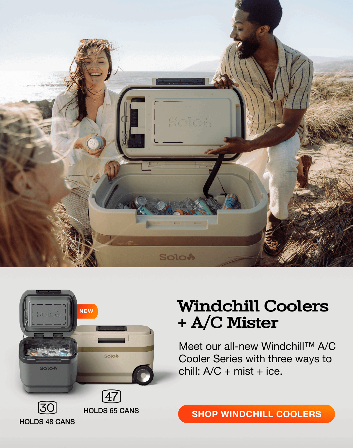 Windchill 30 Cooler + Mobile A/C