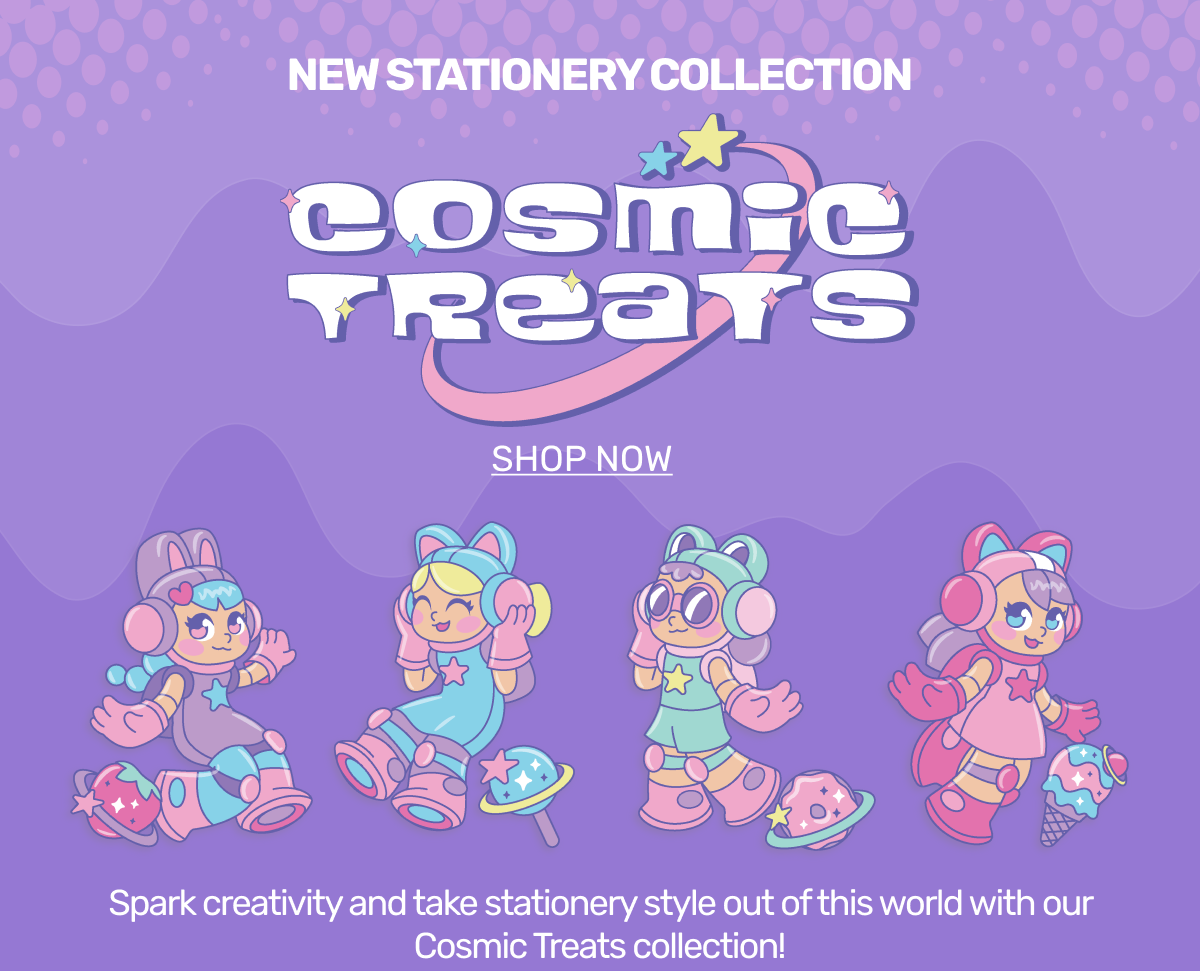 New Stationery Collection - Cosmic Treats