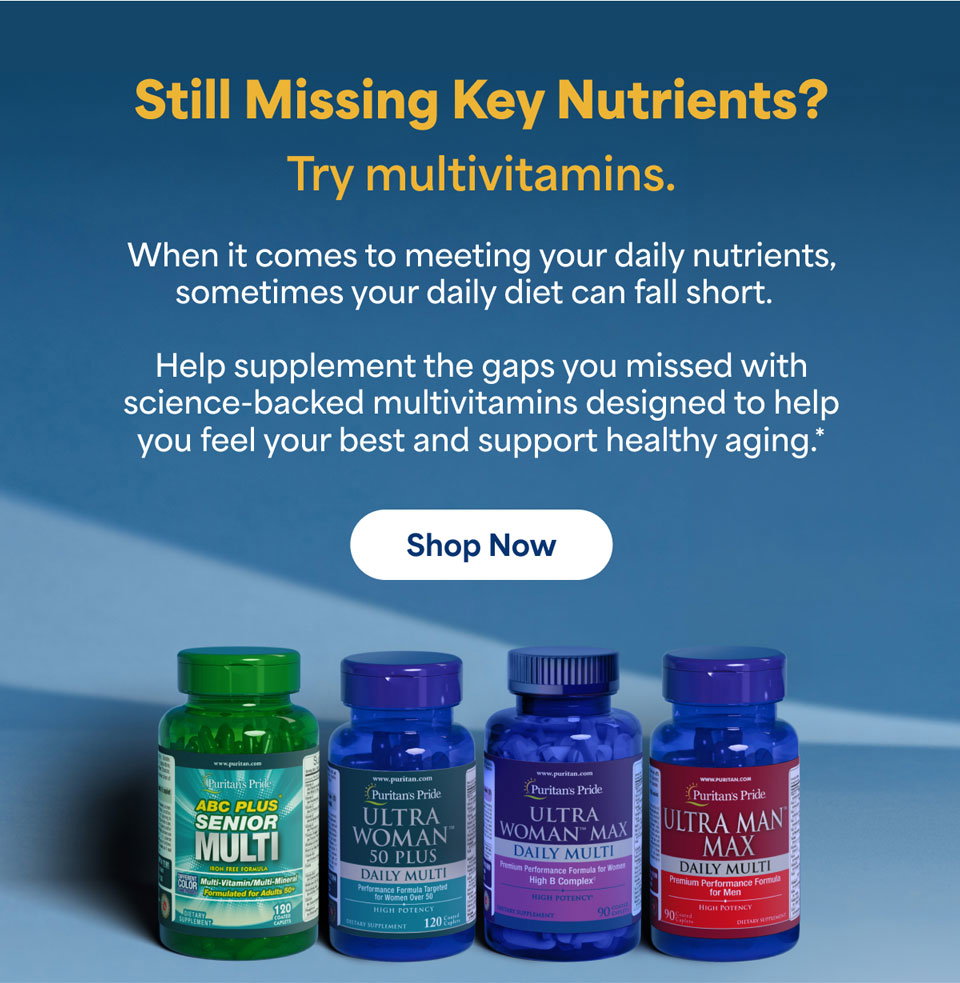 Multivitamins: up to 30% offΔ. Shop now.