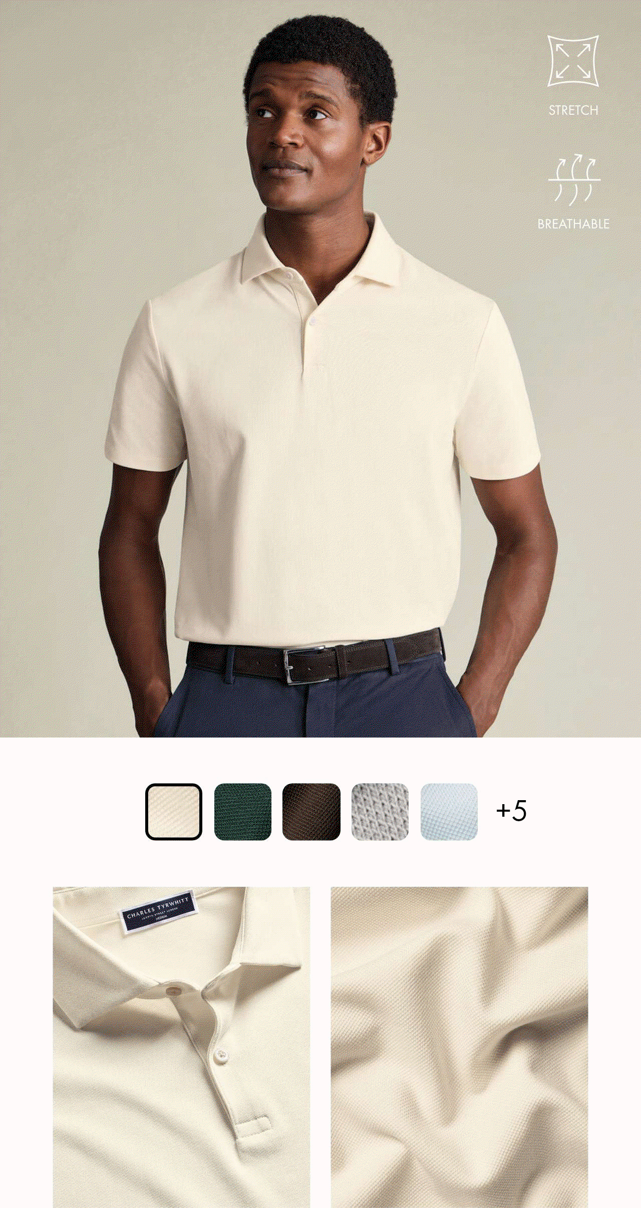 The Smart Pique Polo