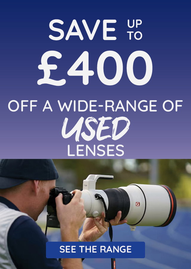 Used Lens Savings