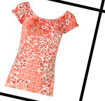 Summer Days Printed Boho Top