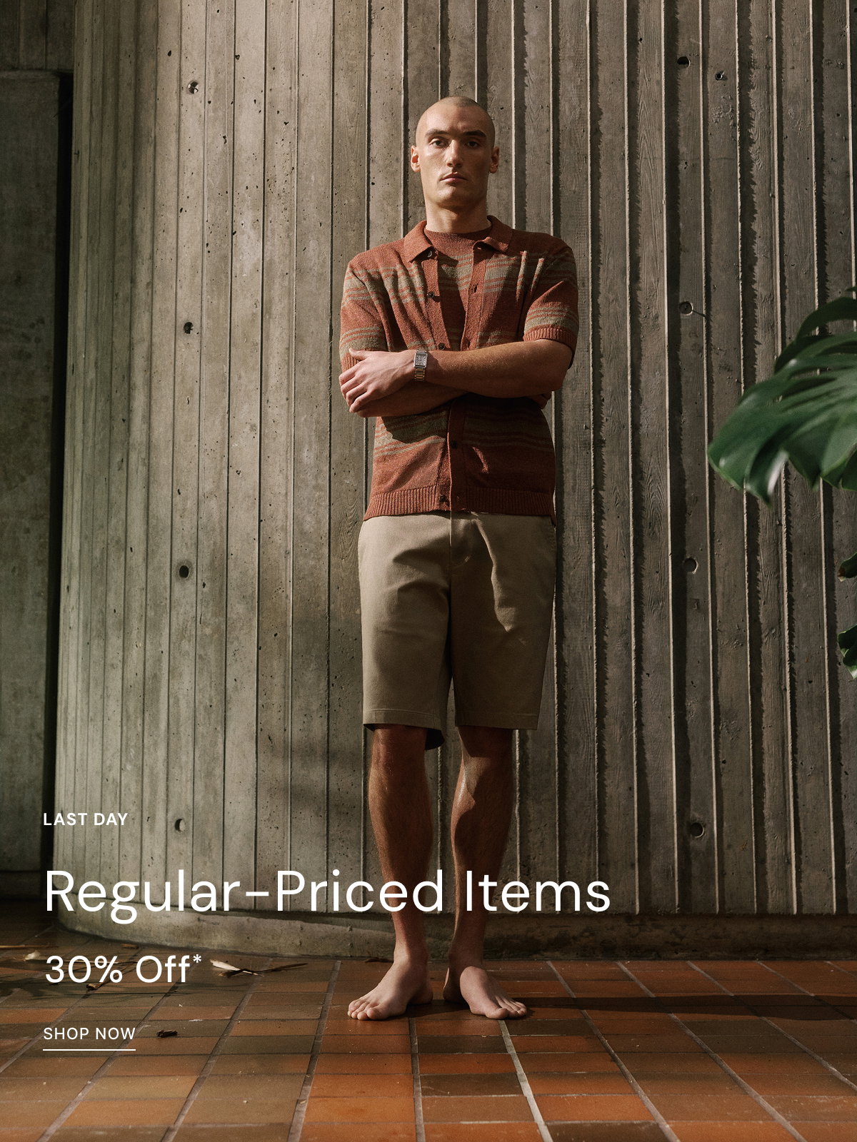 30% off regular-priced items 