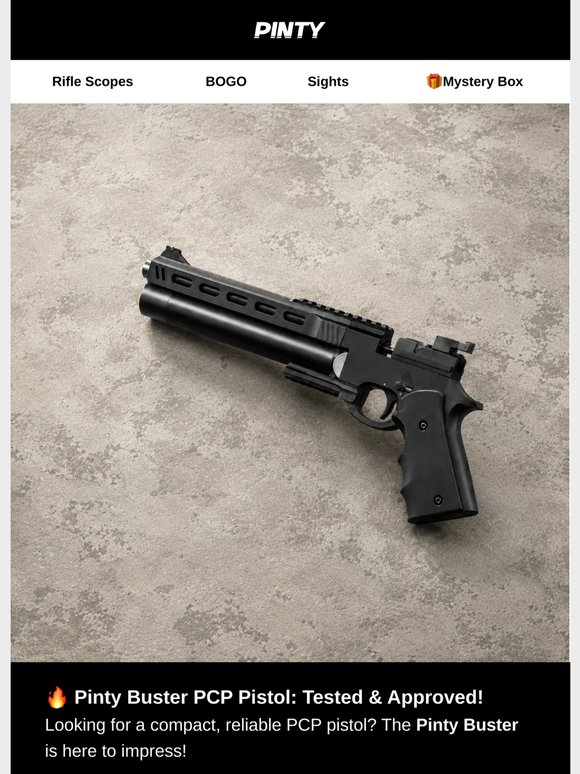 Your Next Favorite PCP Pistol Awaits! 💥