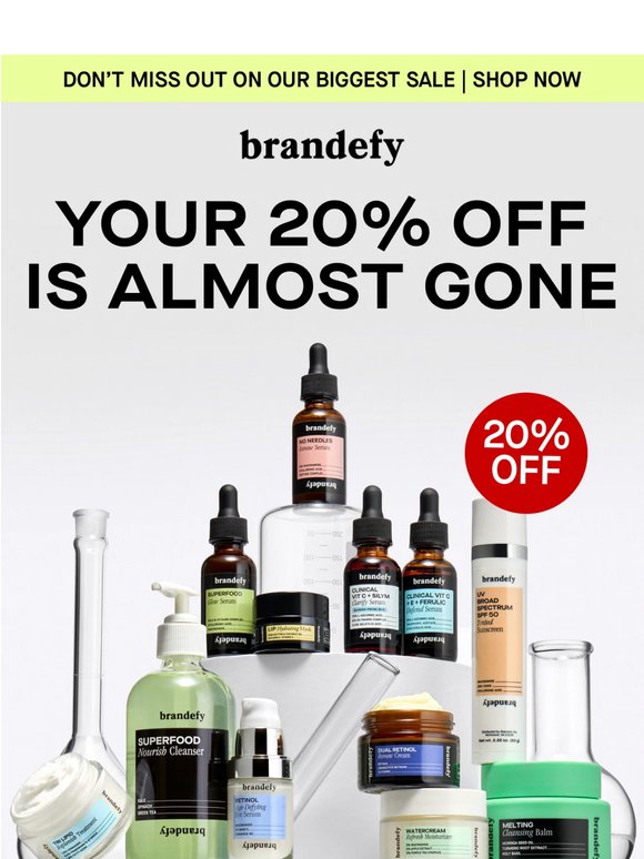 ‼️ Your 20% is gone in a few hours