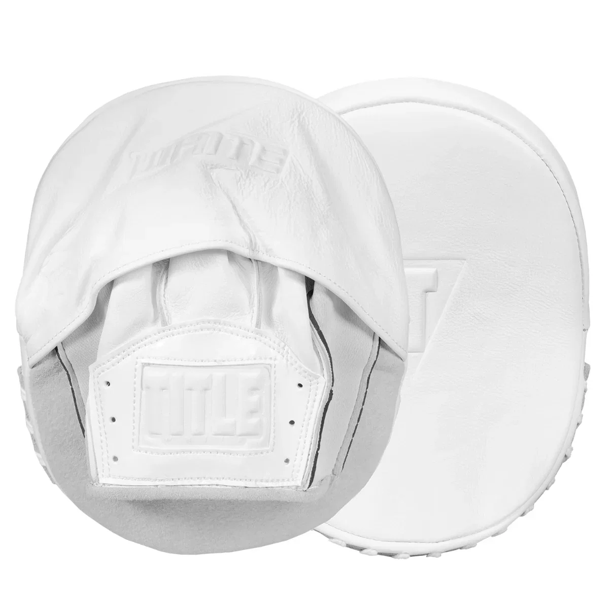 Image of TITLE WHITE PUNCH MITTS 2.0