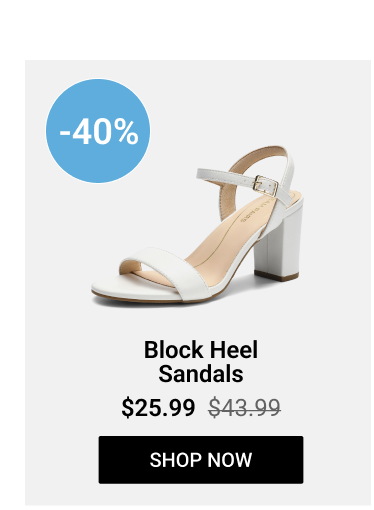 Block Heel Sandals