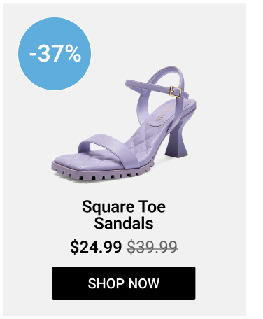 Square Toe Sandals 