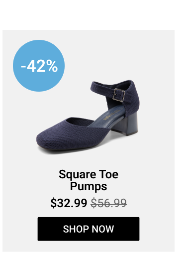 Square Toe Pumps