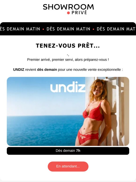 Vous attendiez des nouvelles de UNDIZ ?