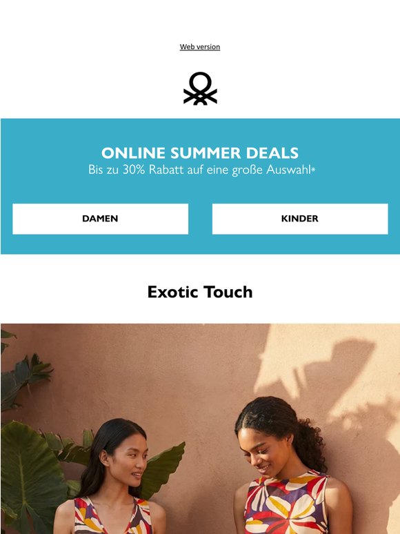 Ein Sommer im exotischen Stil