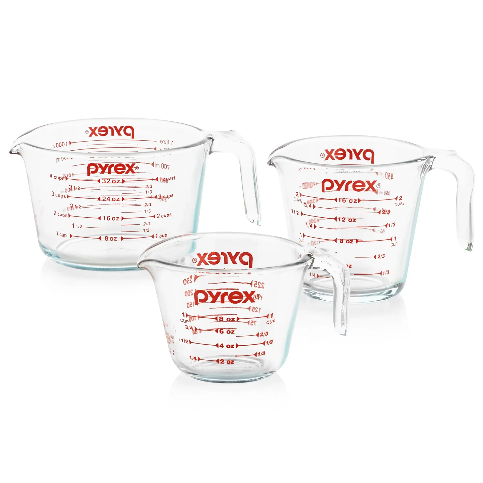 Image of Pyrex® 3-piece Measuring Cup Set