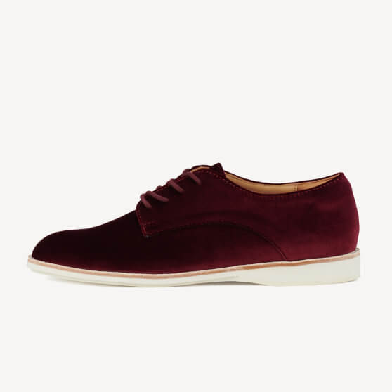 Derby Dark Cherry Velvet
