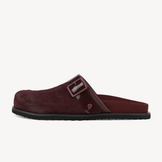Mills Mule Dark Cherry
