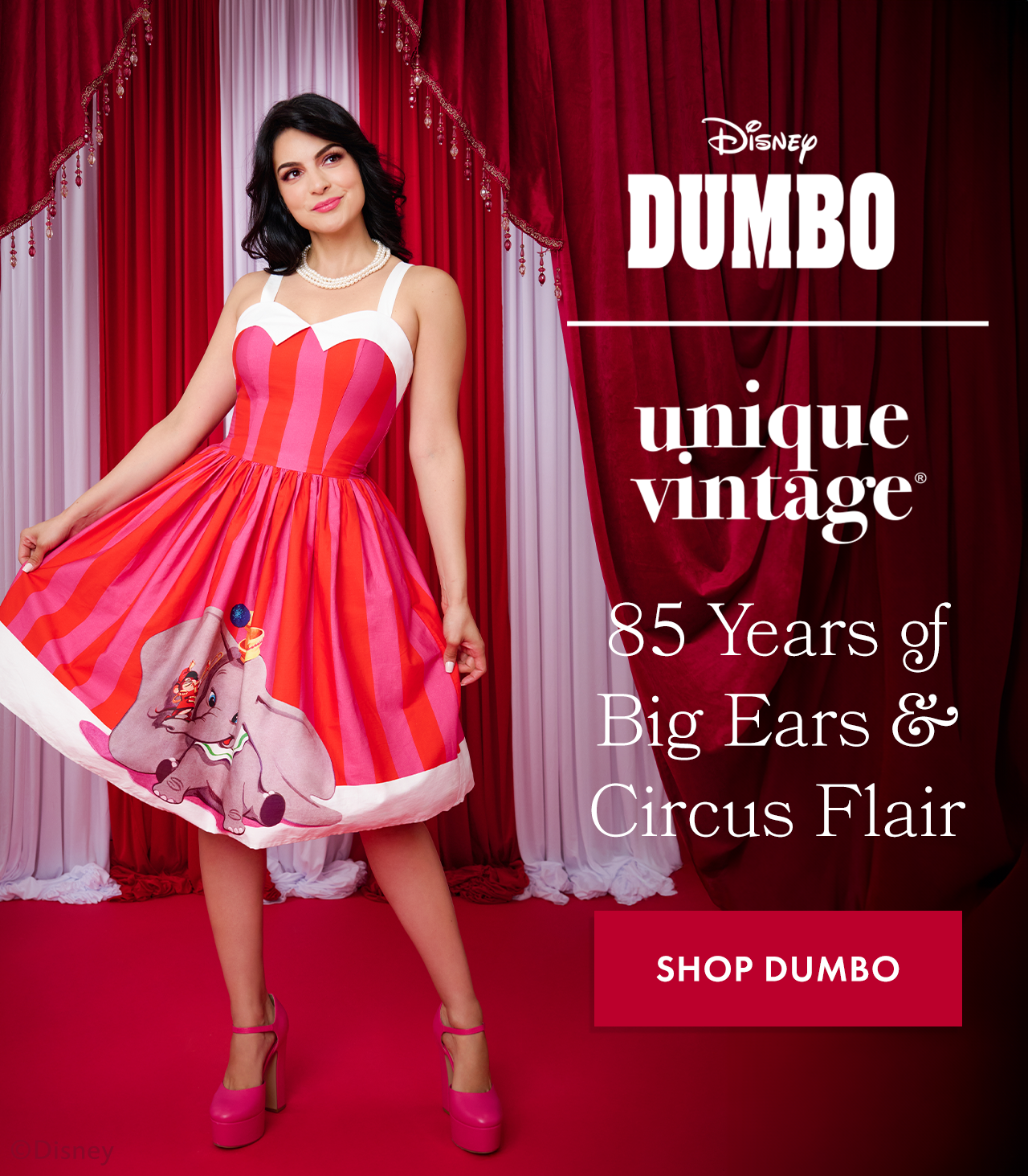Disney's Dumbo Collection by Unique Vintage