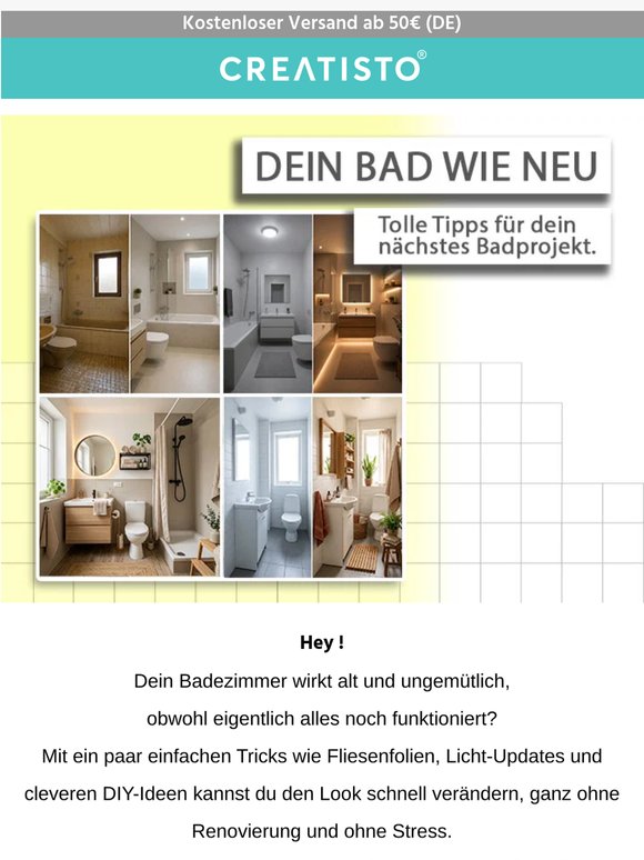 🛁 Neues Bad-Gefühl ohne Renovierung | So geht’s!