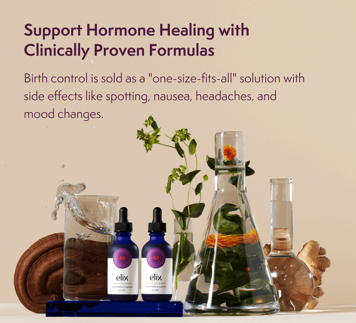 Support Hormone Healing with Clinically Proven Formulas