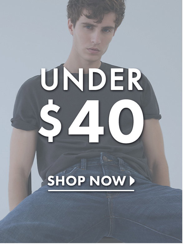 Under $40