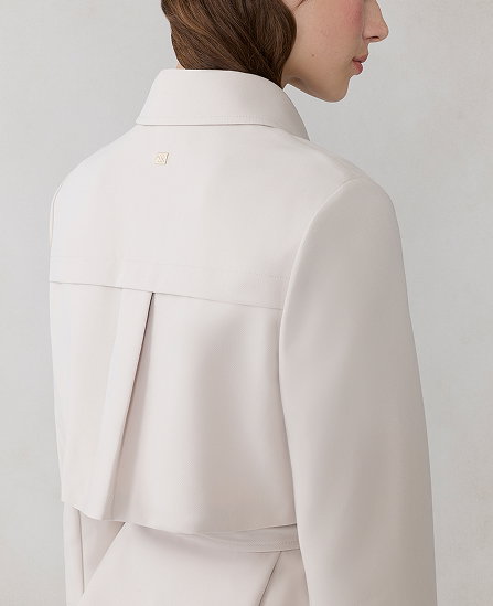 HAISLEY Safari Jacket in Stretch Cross-Hatch