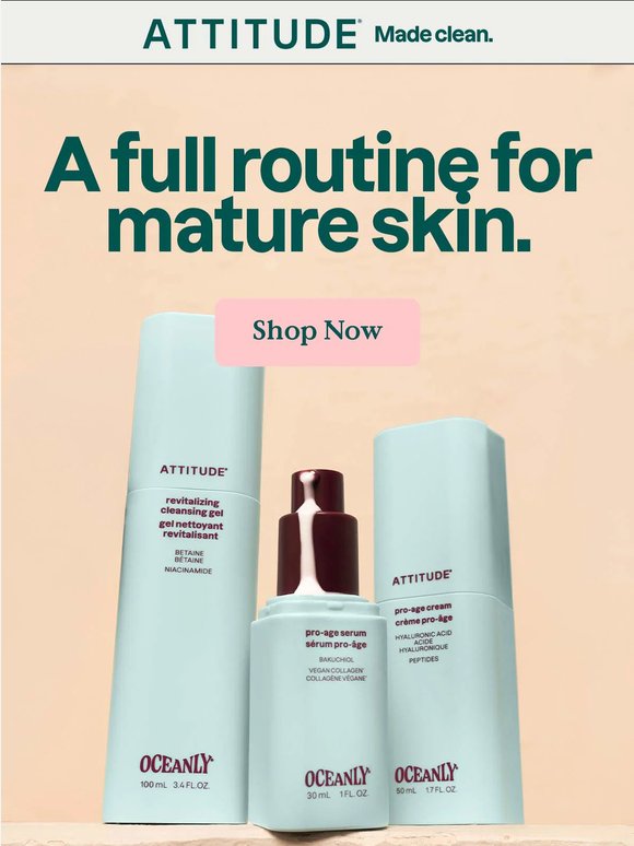 Visibly younger-looking skin in 3 steps 🌿