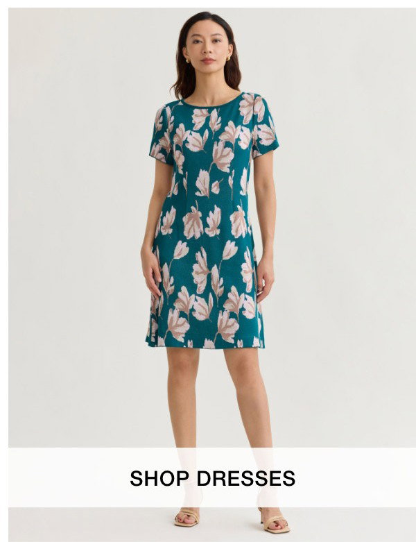 SHOP DRESSES >>