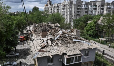 Drone hits nuclear facility as Kyiv and Moscow trade strikes