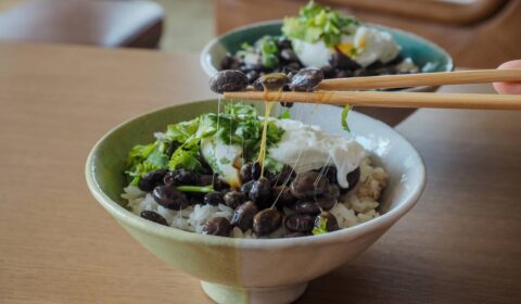 A little bit of Japan’s infamously sticky soybeans goes a long way