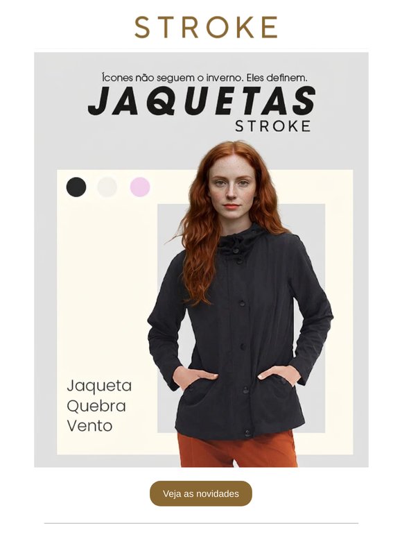 A jaqueta perfeita para meia estação