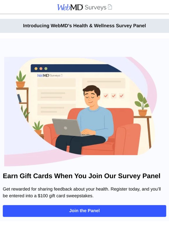 Get Paid to Take Health & Wellness Surveys
