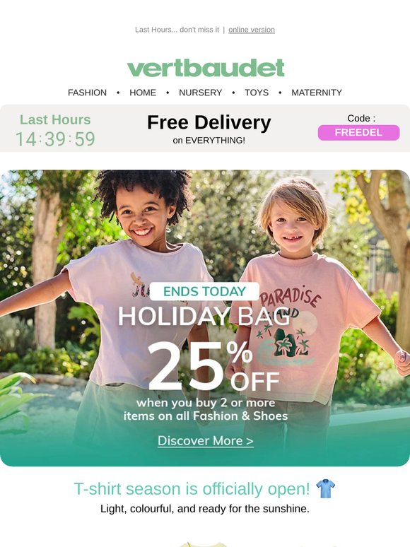 ⏰ Last Hours to Enjoy Our Offers