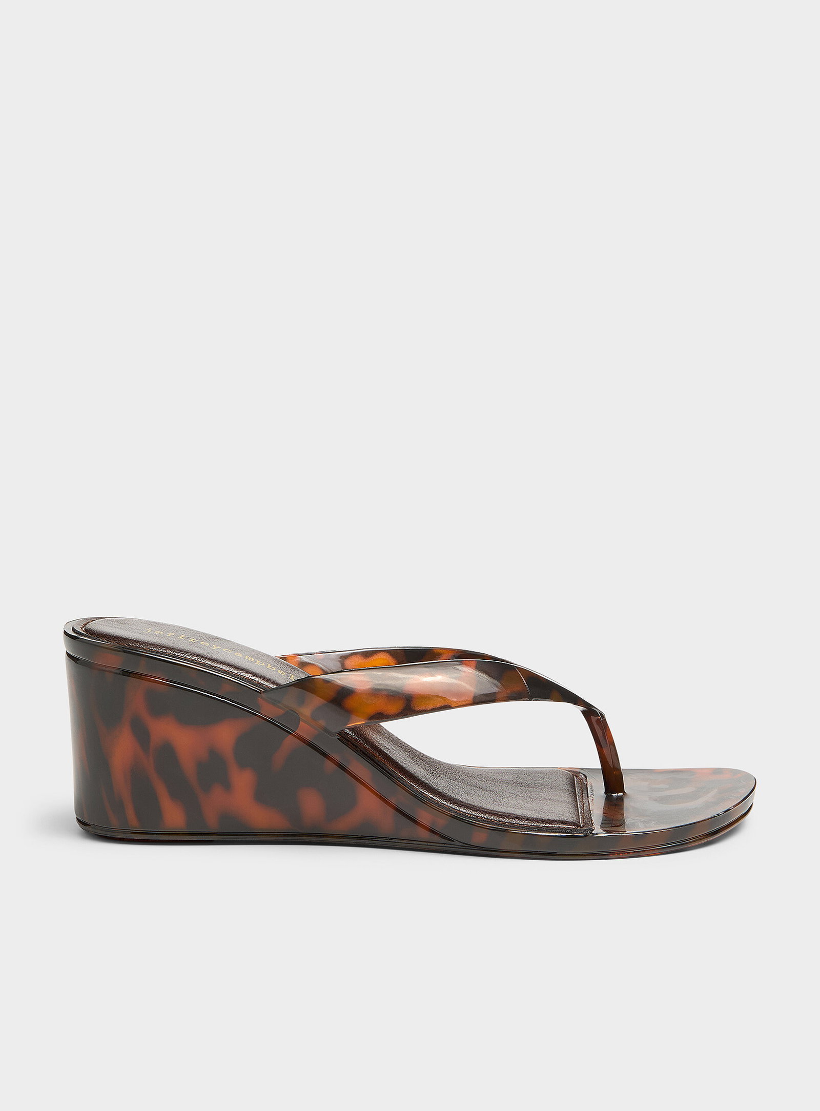 Gigabyte tortoise jelly sandals<br>Women
