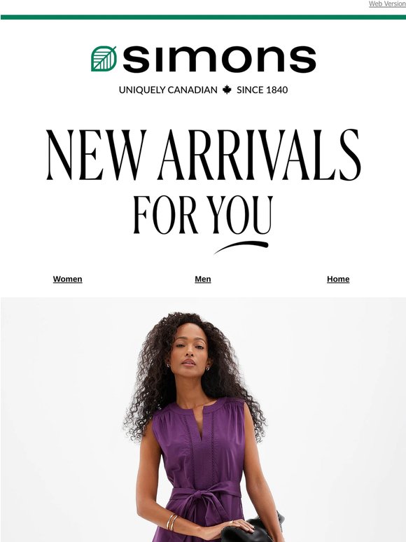 New arrivals? Please and thank you.