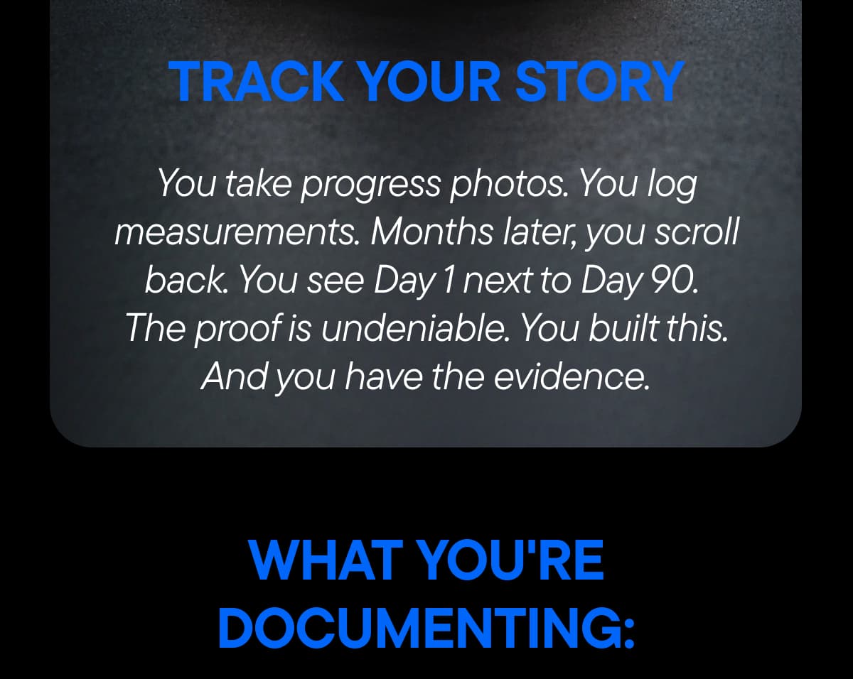 TRACK YOUR STORY