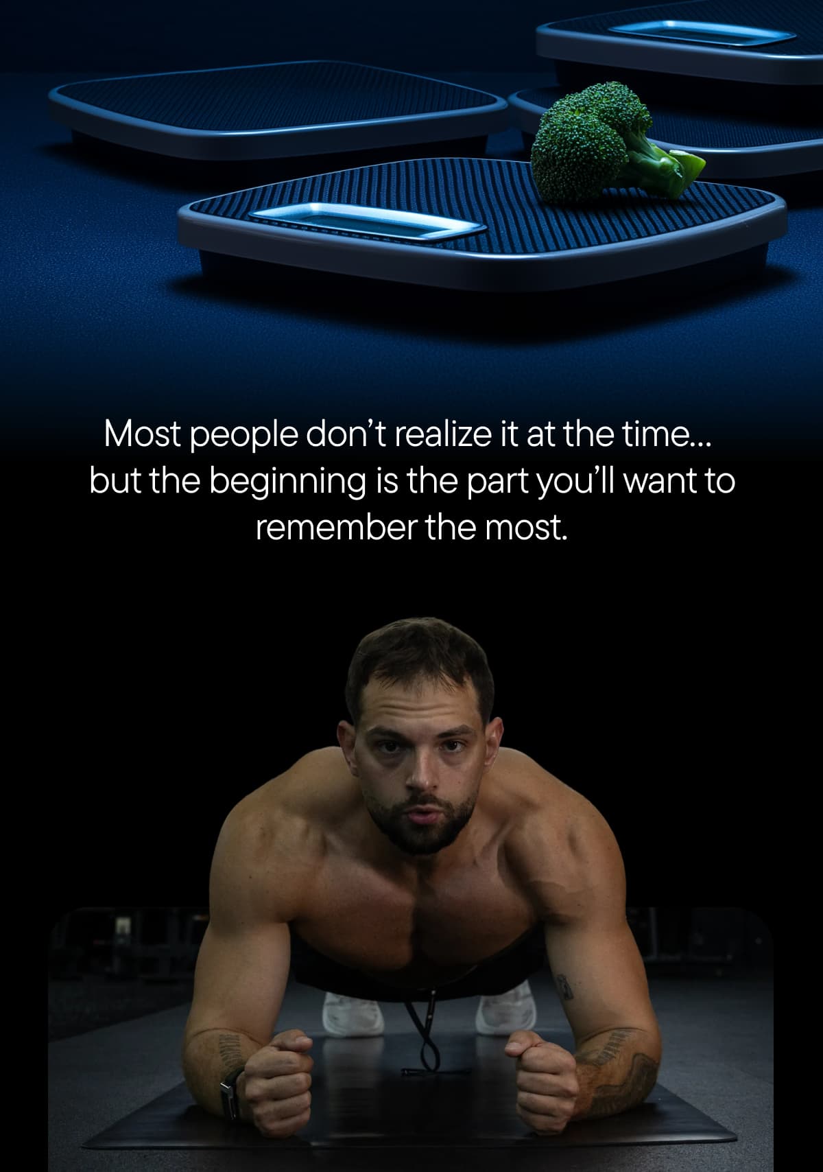 Most people don't realize it at the time...