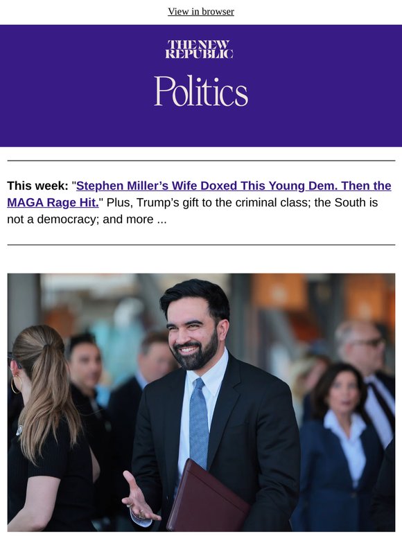 Stephen Miller’s Wife Doxed This Young Dem. Then the MAGA Rage Hit.