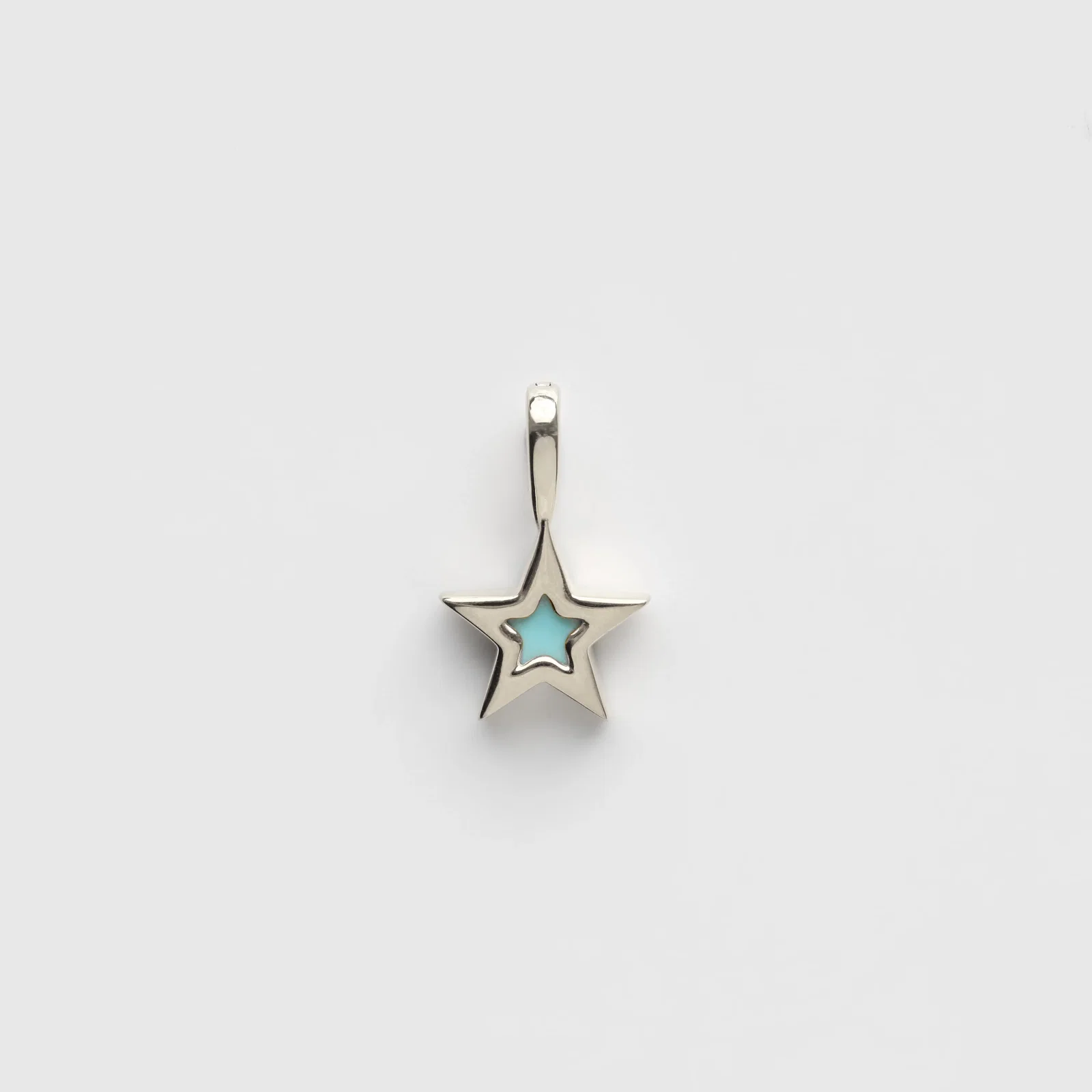 Image of Azure Turquoise Star Pendant