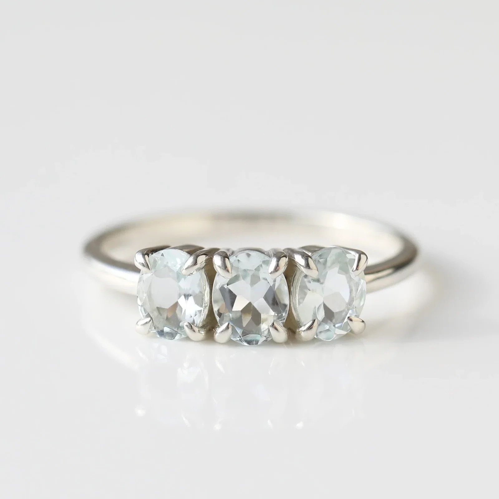 Image of Aquamarine Ebb & Flow Ring