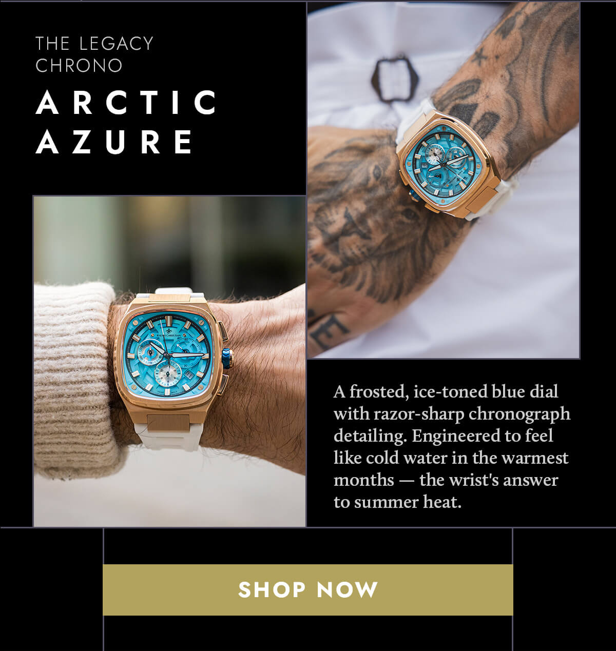 The Legacy Chrono - Arctic Azure