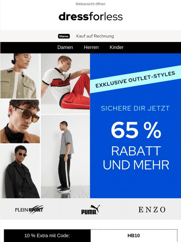 Noch mehr Deals im Outlet