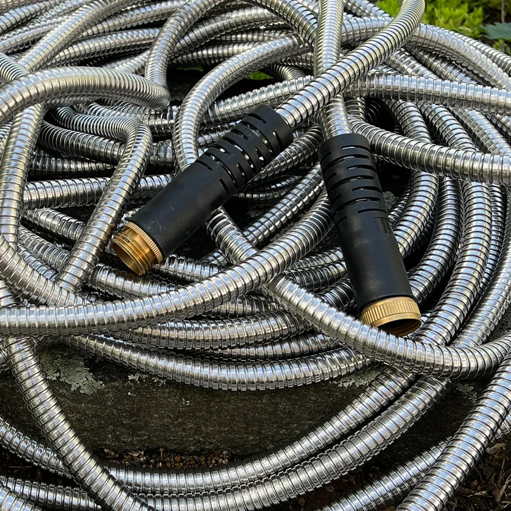 Image of 100 ft. Stainless Steel Garden Hose