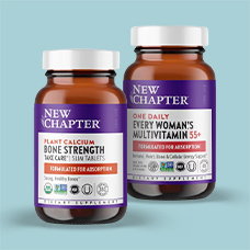 20% off* all New Chapter products. Code: NEWCH20.