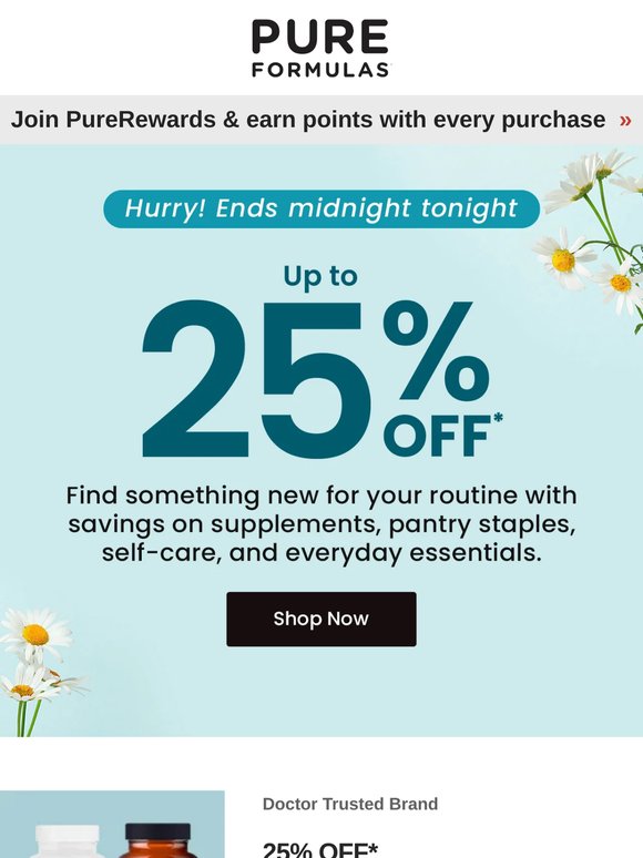 ⌛ Last day for monthly deals—save up to 25% OFF