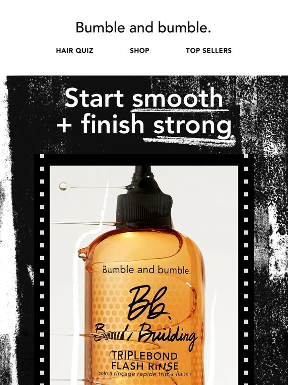 Boost hair’s shine without compromising on strength.