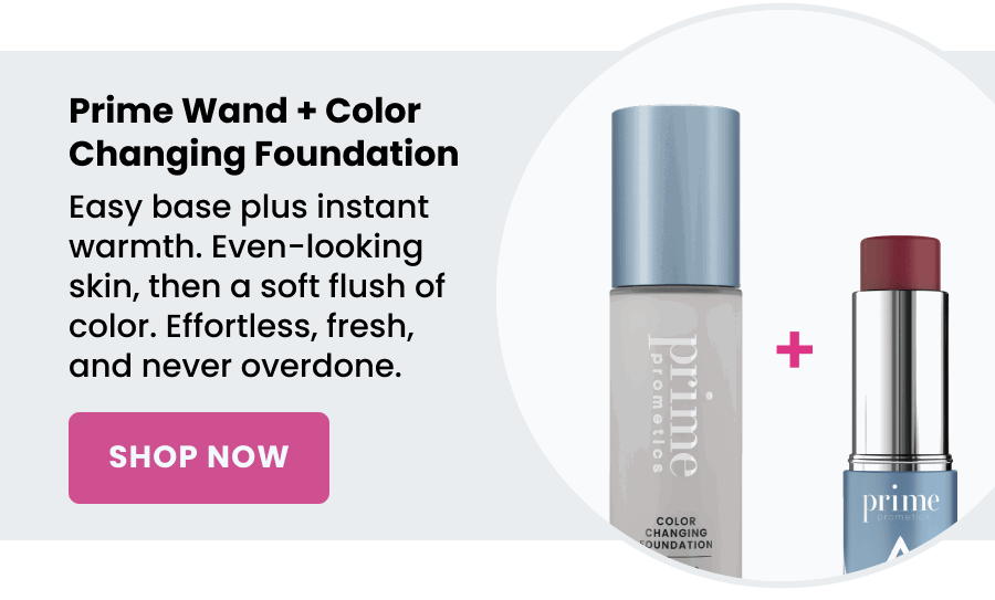 Color Changing Foundation + Prime Wand
