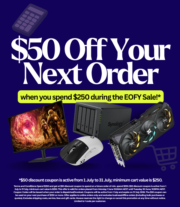 $50 OFF YOUR NEXT OPRDER!
