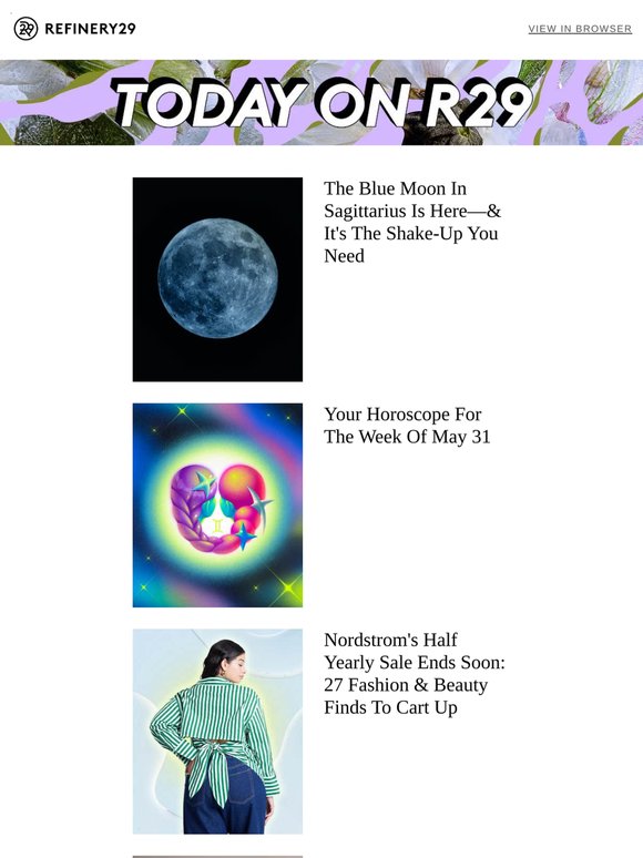 The blue moon in Sagittarius is here—& it's the shake-up you need
