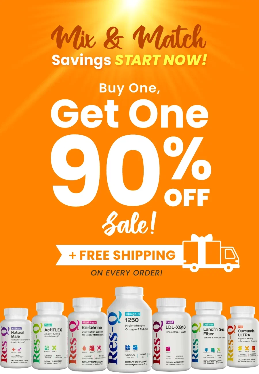 Mix & Match Savings START NOW! Buy One, Get One 90% Off SALE! Enjoy Bonus Free Shipping on Every Order.