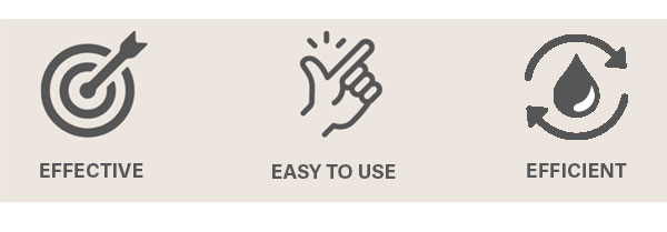 Effective // Easy to Use // Efficient
