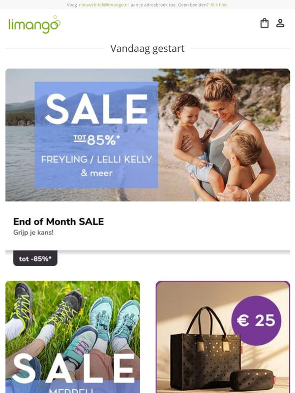 End of month SALE tot -85% 💸 The North Face, Jack Wolfskin & meer!